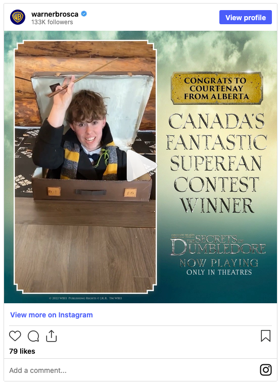 Fantastic Fans on Insta Winner